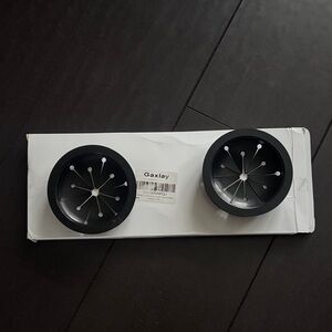 Amazon Black Silicone Kitchen Garbage Disposal Splash Guards